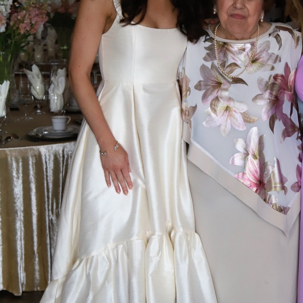 Sachin & Babi Kaley Ivory Dress